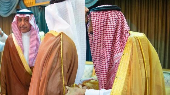 العاهل السعودي يستقبل وزير الخارجية والتعاون الدولي الإماراتي لمناقشة عدد من الملفات